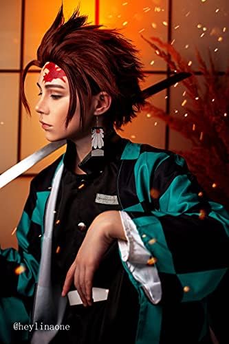 CR ROLECOS Kanroji Mitsuri Cosplay Kostüm Tomioka Giyuu Vollständiger Satz Kostüm Anime Tokitou Muic