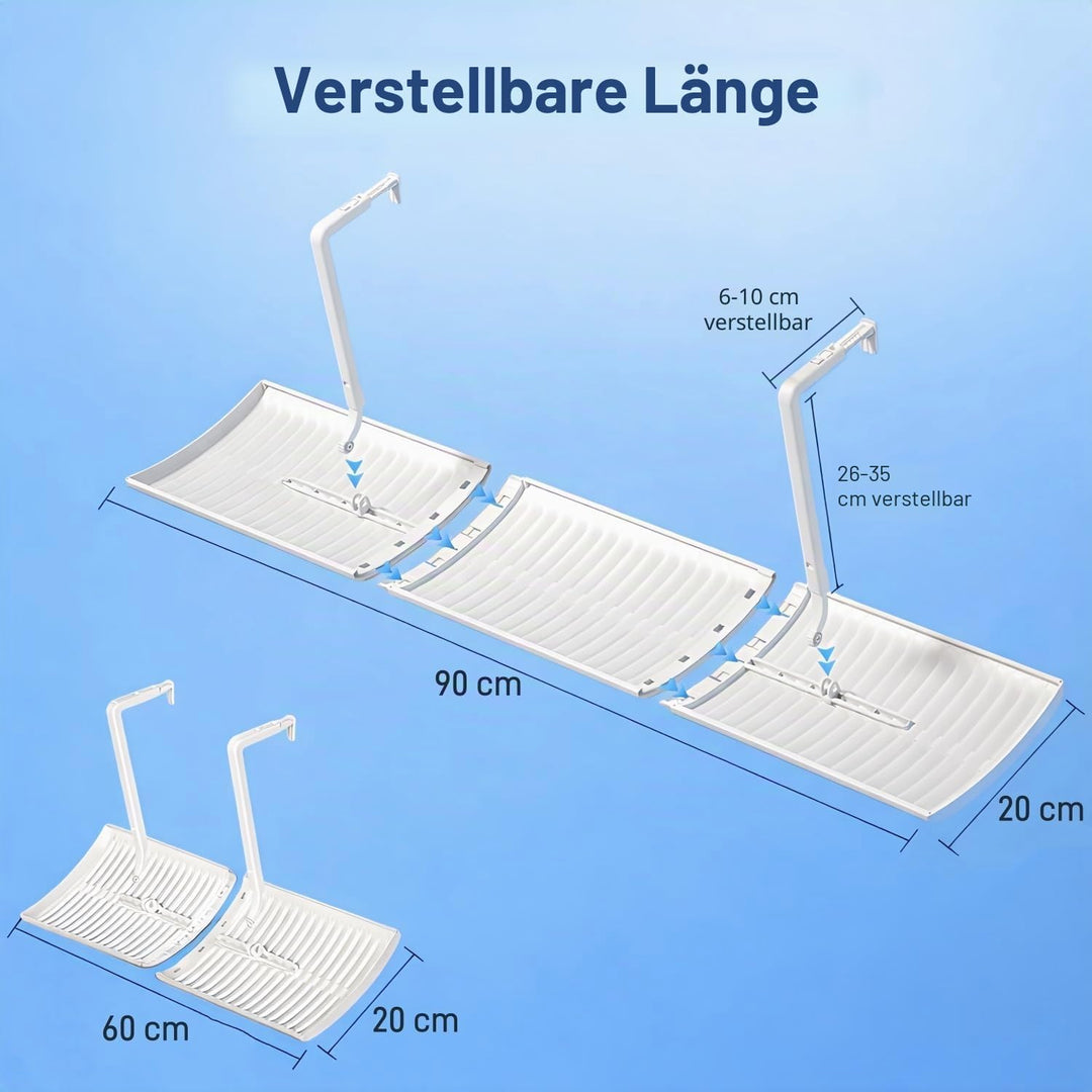 Windabweiser für Klimaanlage, verstellbarer Windabweiser für Klimaanlagen, Universal-Klimaanlage, Wi