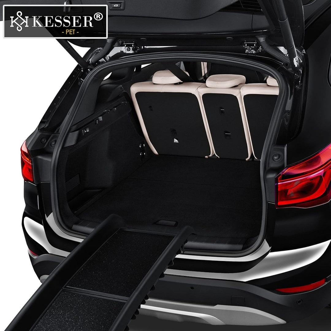 KESSER® Hunderampe klappbar Hundetreppe Hundeautorampe Auto Kofferraumrampe für Haustiere Einstiegsh