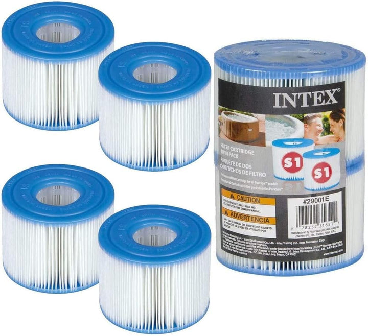 Intex Filterkartuschen für Spa-Filter – Intex Typ S1, 4er pack