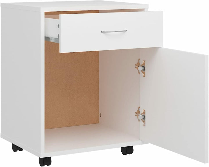 Vopese Rollschrank Rollcontainer Holzschrank Aktenschrank Schubladenschrank Aufbewahrungsschrank Möb