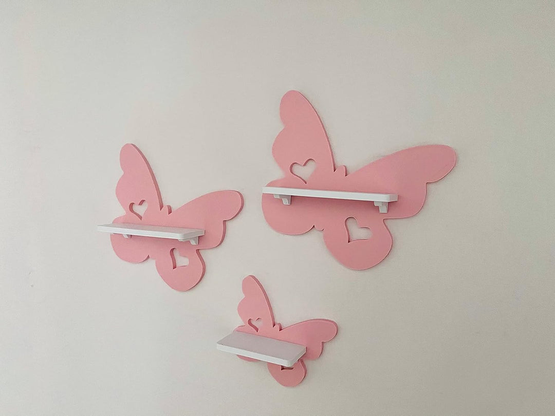3er Schmetterlings-Set Rosa passend/Kompatibel für die Toniebox Toniefiguren