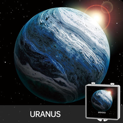 POCOCO Realistische Solarsystem Scheiben Galaxy Home Planetarium Projektor, 5k Ultra HD, 6er Pack (S