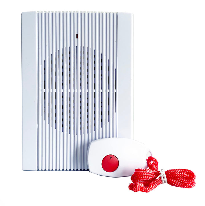 Heidemann Funkgong-Set HX Guardian (mit Notfallsender + Halteband, ideal für die häusliche Pflege, 8