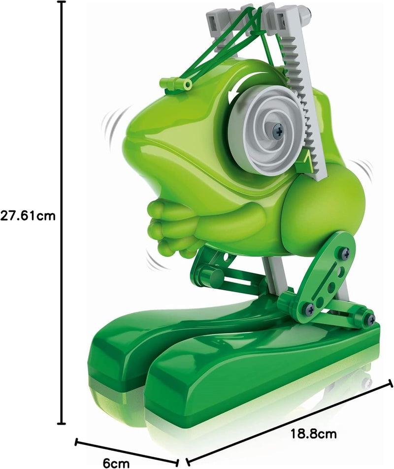 Clementoni Galileo Robotics – JumpingBot, Springender Roboter zum Selbstbauen, Einstieg in Elektroni