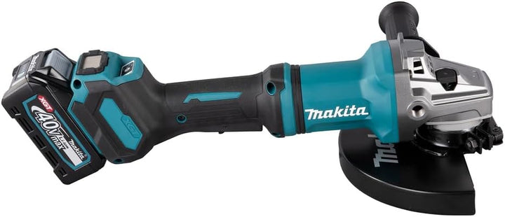Makita GA038GT201 Akku-Winkelschleifer 40V max. / 5,0 Ah, 2 Akkus + Ladegerät im Transportkoffer mit