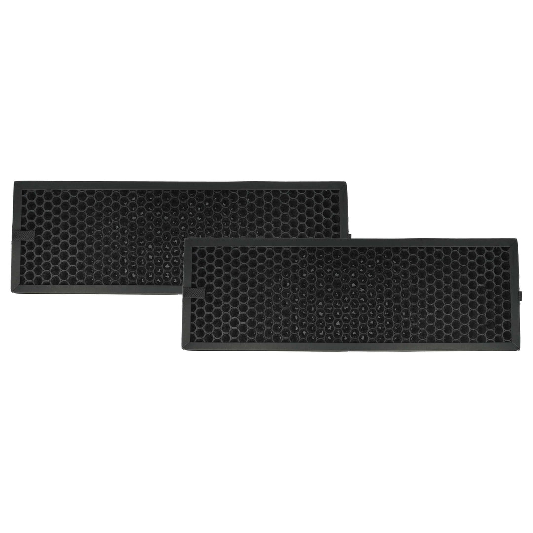 vhbw 2x Aktivkohlefilter kompatibel mit Braun Scan & Clean BFD104BE, Scan & Clean BFD104BE2 Luftrein