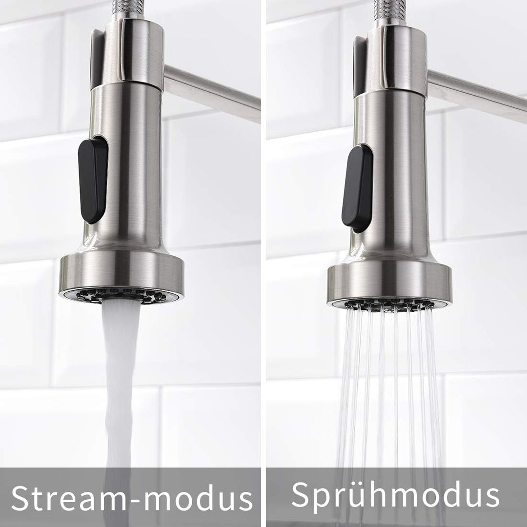 AIMADI Niederdruck Armatur Küche Niederdruckarmatur Wasserhahn küchenarmatur niederdruck mit brause
