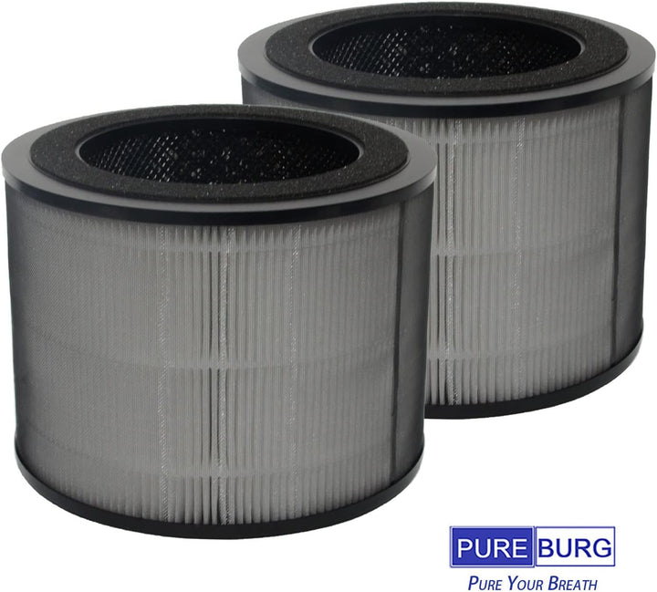 PUREBURG Ersatzfilter kompatibel mit PURE CODE Mini MAX und Mini Pet Luftreiniger, 2er-Pack H13 HEPA