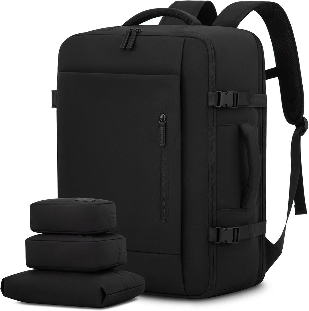 LOVEVOOK Handgepäck Rucksack, 40L Gross Reiserucksack Herren Damen Kofferrucksack Flugzeug Tasche, T