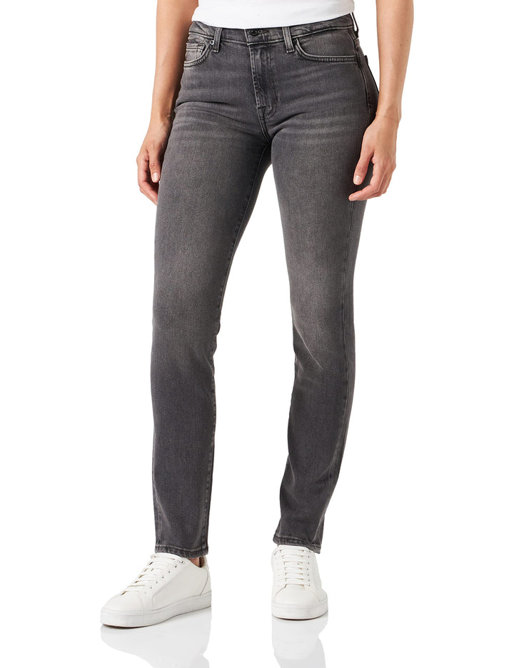 7 For All Mankind Damen Jeans 23 Schwarz, 23 Schwarz
