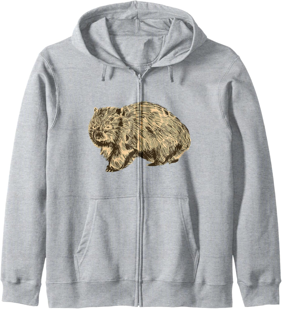 Wombat Wilde Natur Kapuzenjacke