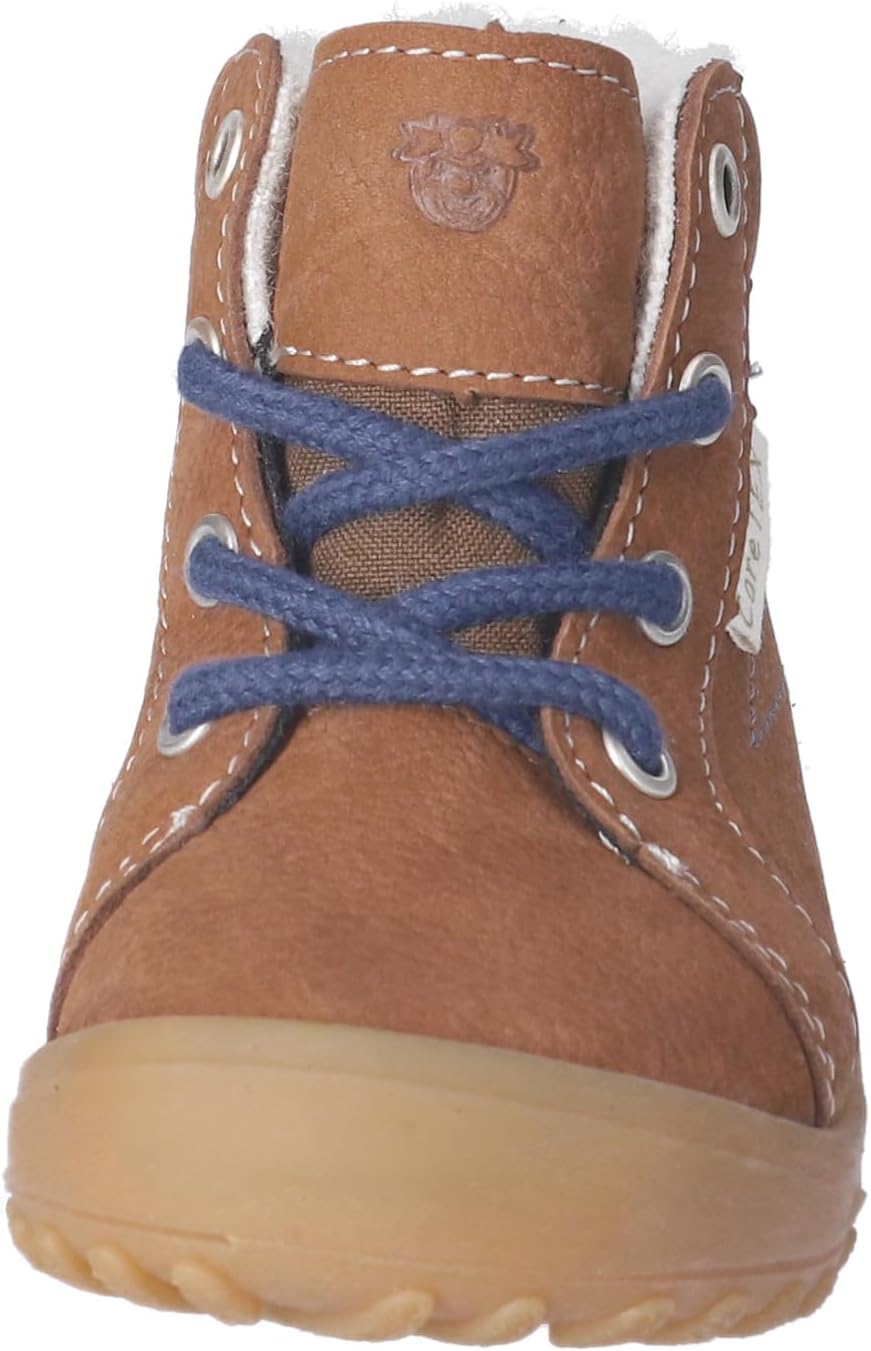 RICOSTA Mädchen und Jungen Lauflernschuhe Denny, WMS:Weit,CareTEX,terracare 20 EU Weit Curry Blau 26