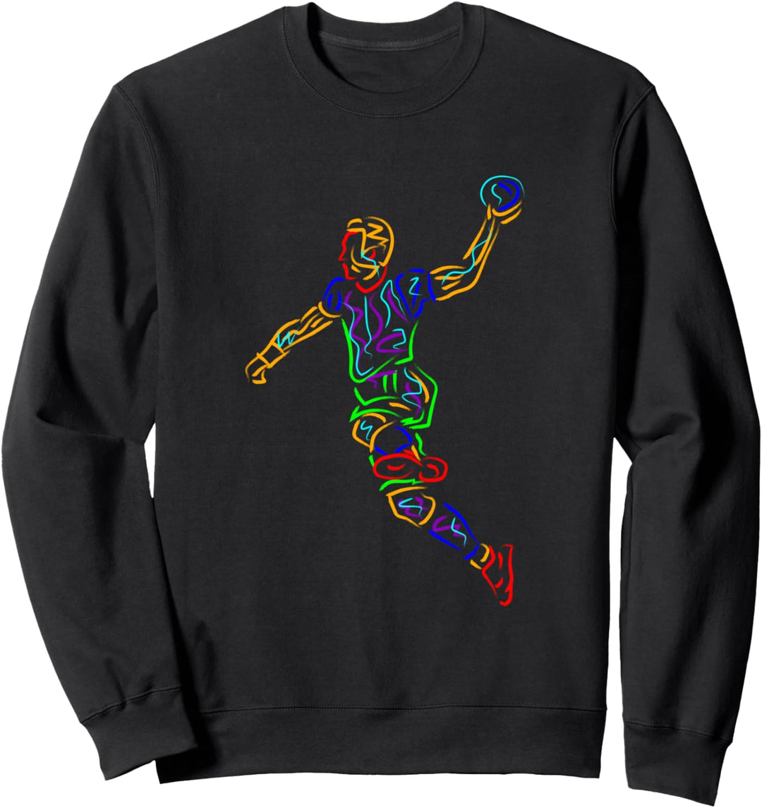 Handballspieler Handballer Geschenk Handball Sweatshirt