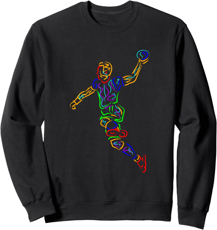 Handballspieler Handballer Geschenk Handball Sweatshirt