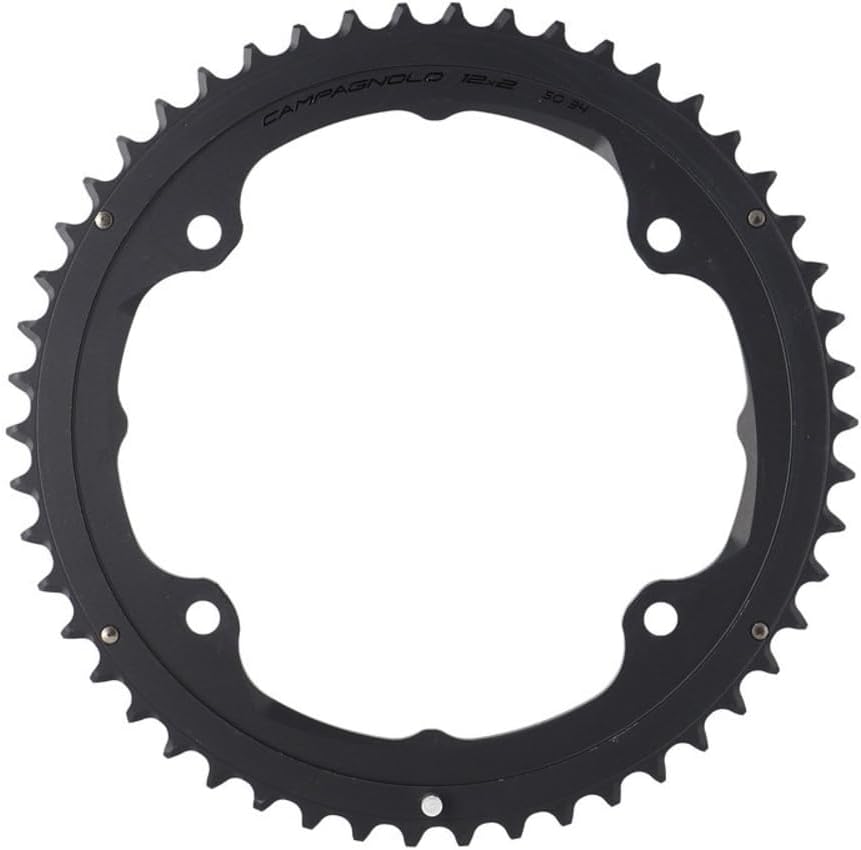 Campagnolo Unisex – Erwachsene Record 12s Kettenrad, Schwarz, Einheitsgrösse