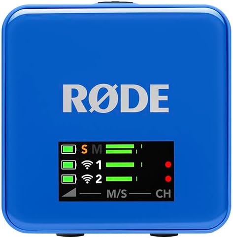 RØDE Wireless GO (Gen 3) – Kompakter kabelloser Mikrofon – Kristallklarer Klang, 32-Bit Float Aufnah