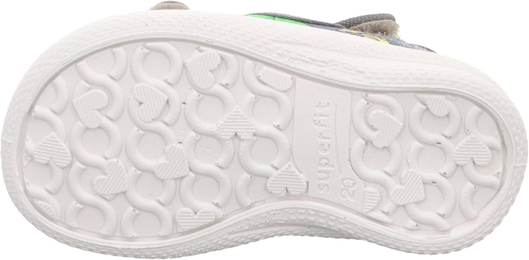 Superfit Baby-Jungen Polly 1-000293 Hausschuh 19 EU Grau Mehrfarbig 2000, 19 EU Grau Mehrfarbig 2000