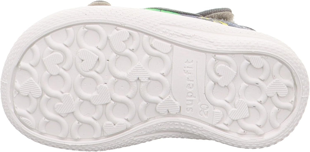 Superfit Baby-Jungen Polly 1-000293 Hausschuh 19 EU Grau Mehrfarbig 2000, 19 EU Grau Mehrfarbig 2000