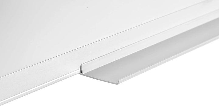 BoardsPlus - Whiteboard - 90 x 60 cm, mit Aluminiumrahmen und Stifteablage, Melamin Oberfläche, 90 x