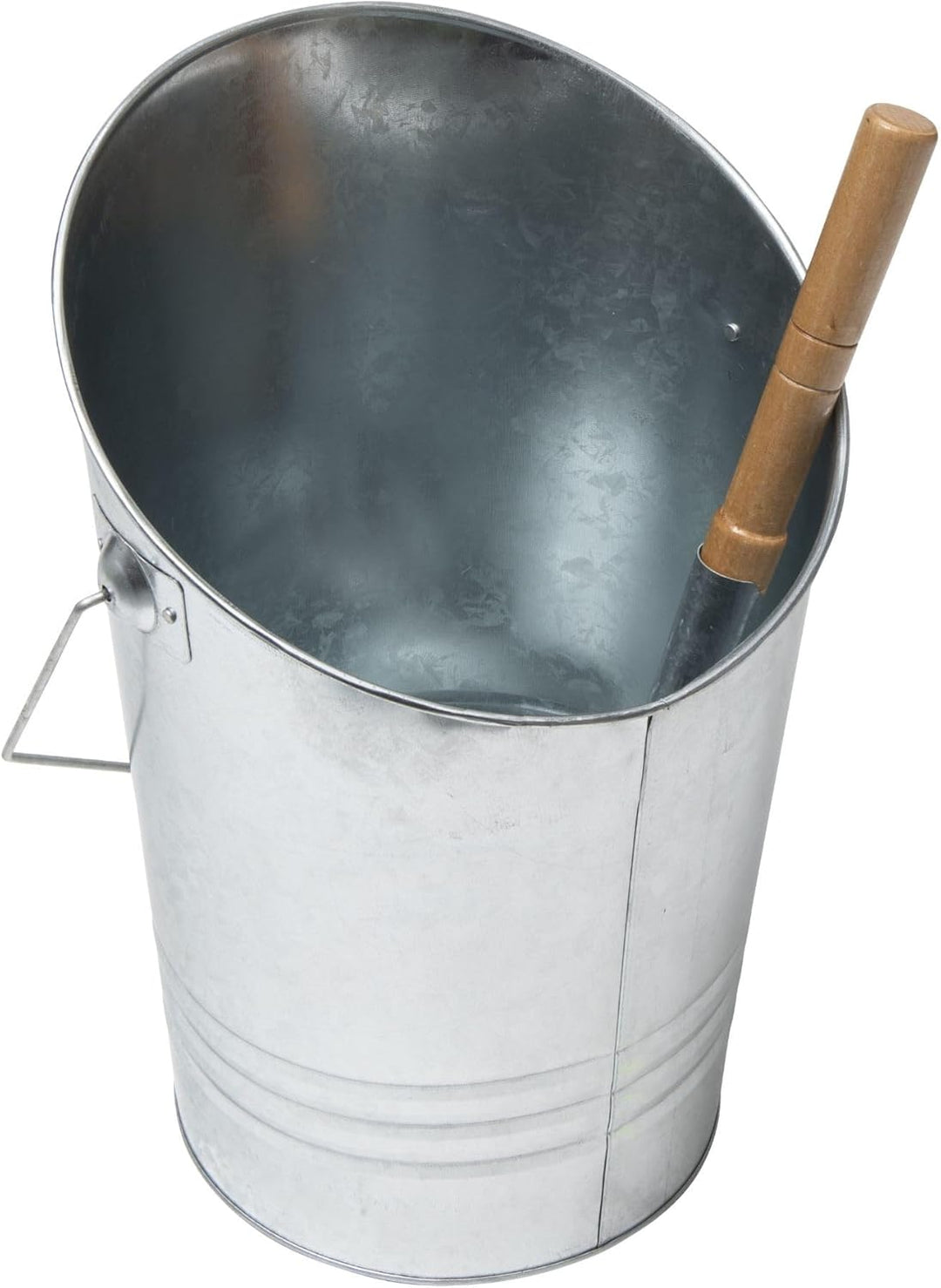 Eimer 7 L und Asche shovel aus verzinktem Stahl WERKA PRO