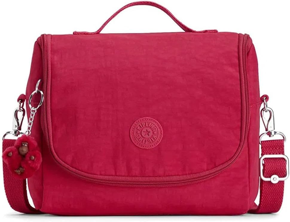 Kipling NEW KICHIROU, Grosse Isolierte Lunchbag, Wasserabweisend, 23 cm, 6 L, True Pink True Pink NE