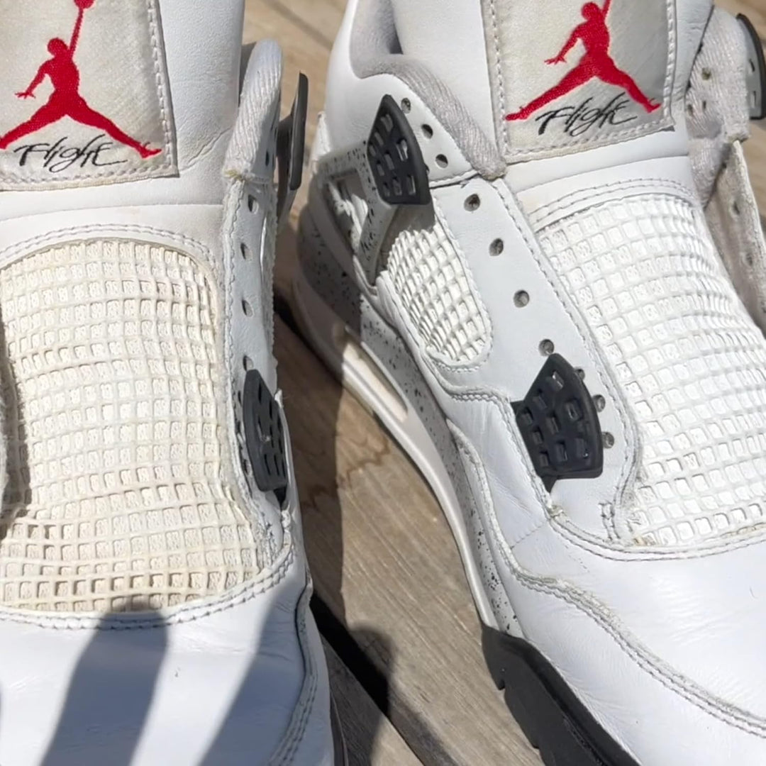 FACTORY LACED Sneaker Reiniger Weiss Set inklusive Weisser Ausbesserungsstift, Premium-Zwischensohle