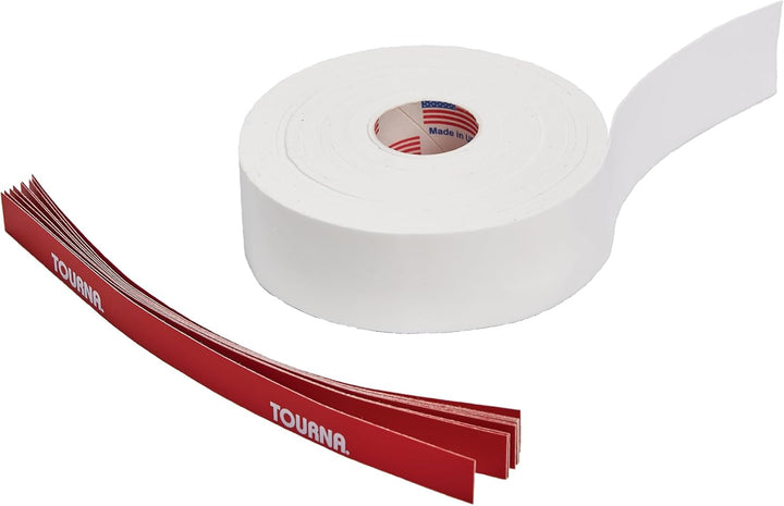 Zipper Box von 30 auf Grips – Mega Tac 30 Griffbänder Single Weiss, 30 Griffbänder Single Weiss