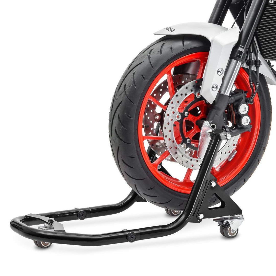 Montageständer vorne für Triumph Speed Triple 1200 RS Rangierhilfe XBL schwarz