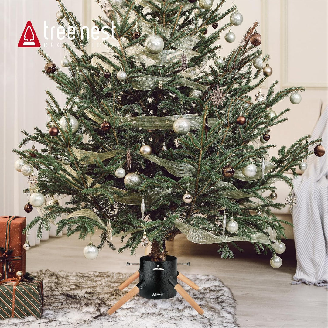 Tree Nest Weihnachtsbaumständer Christbaumständer Baumständer Weihnachtsbaum Standfuss Ständer mit W