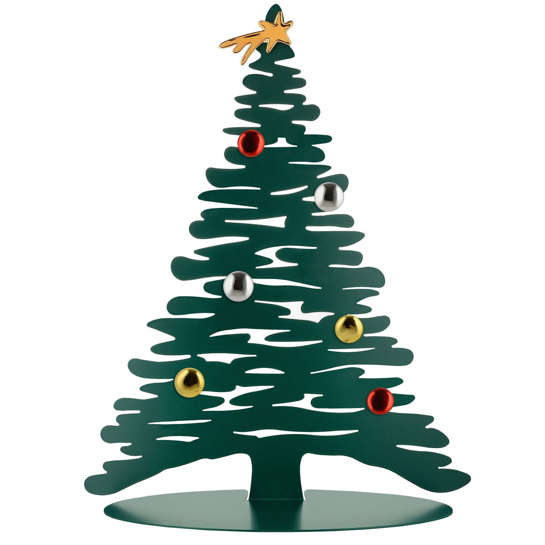Alessi Weihnachttsschmuck aus Legierter Stahl, grün, One Size