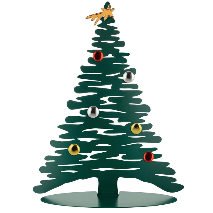 Alessi Weihnachttsschmuck aus Legierter Stahl, grün, One Size