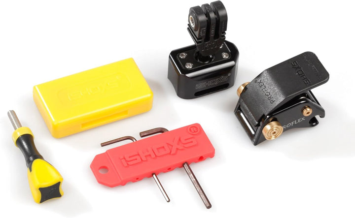iSHOXS Gurt-Halter Proflex mit Schnellverschluss-Funktion, hochflexible Aluminium Halterung passend