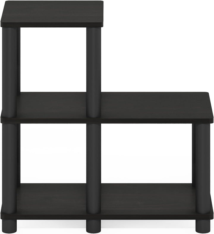 Furinno Turn-N-Tube Akzent Dekoratives Regal, Aufbewahrungsregal, MehrzweckRegal, mit 3 Ebenen, Espr