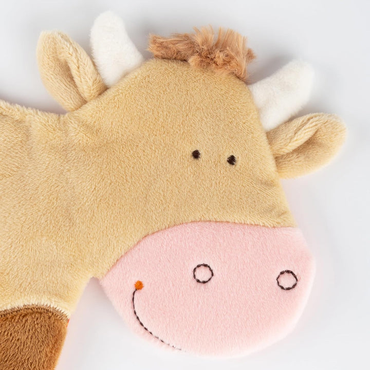 43052 SIGIKID Knistertuch Kuh Baby Geschenk Beige/Kuh, Beige/Kuh