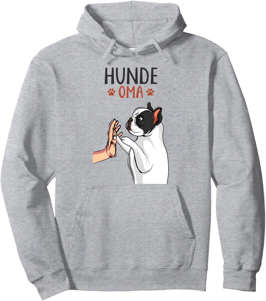Hunde Oma - Französische Bulldogge Frenchie Hund Frauchen Pullover Hoodie