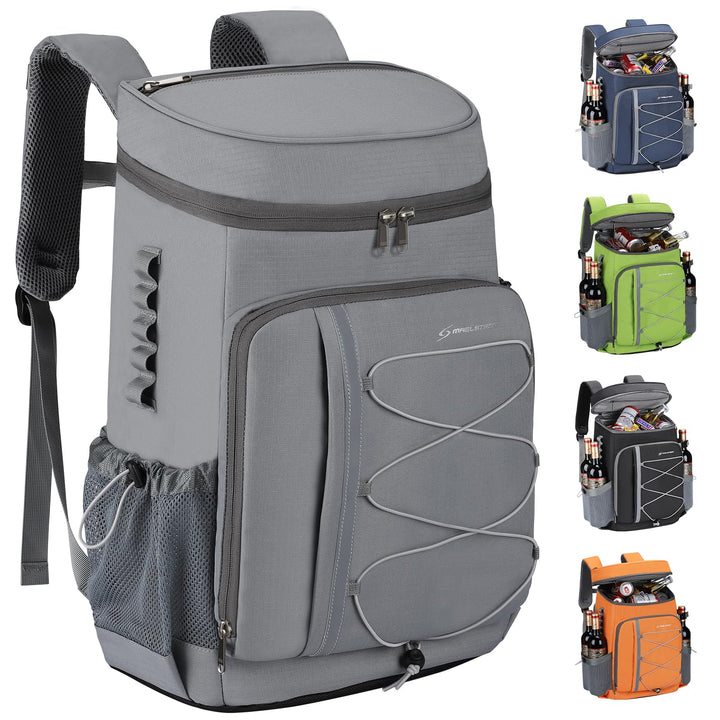 Maelstrom Kühlrucksack 35/50 Dosen, Isolierter Cooler Rucksack Auslaufsicher, Grosse Kühltasche Ruck
