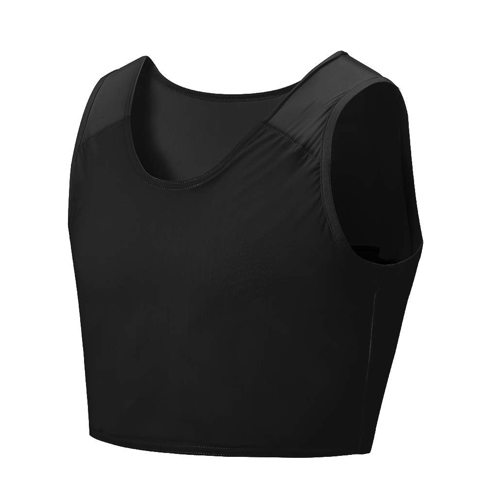 Idtswch Chest Binder for Transgender FTM Binder Compression Tomboy Trans Bandage Bra Cosplay Underwe