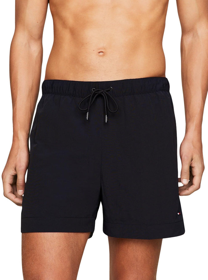 Tommy Hilfiger Herren Badeshorts Medium Drawstring Mittellang S Desert Sky, S Desert Sky