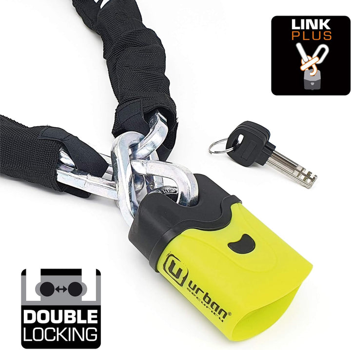 URBAN SECURITY U4K170, U4K120 Motorrad-Diebstahlsicherungskettenschloss Stufe 11, ø10, 170cm, andere