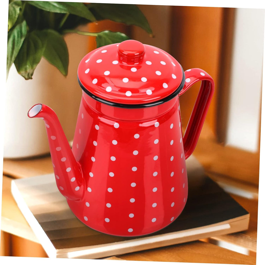 TOPBATHY Topf Aus Emaille Kessel Übergie?en. Emaillierter Wasserkocher. Heizung Teakettle. Teekannen