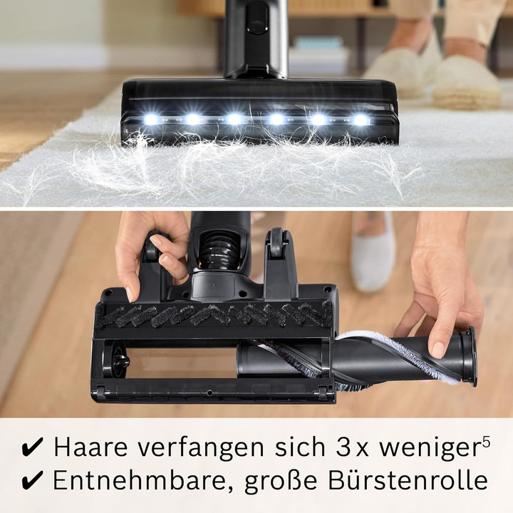 Bosch Akku-Staubsauger Unlimited 9 ProAnimal BKS941PET, kabellos, MicroClean Technology, Display, St