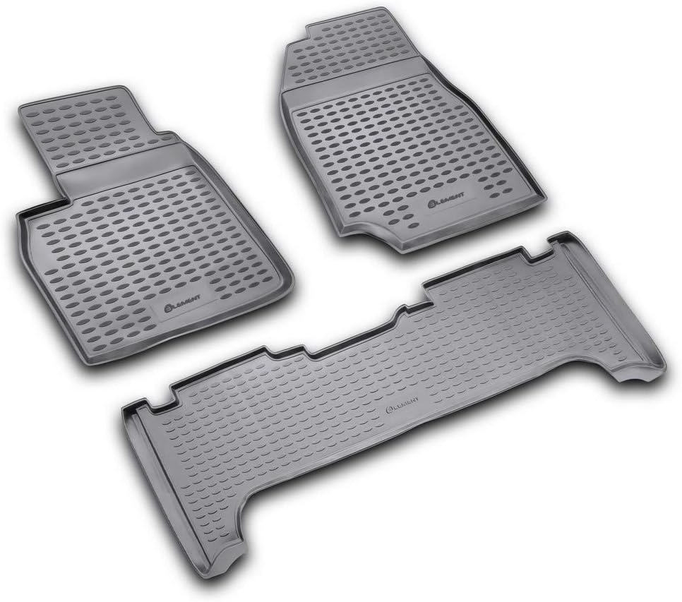 Element Gummimatten Passgenaue Fussmatten Toyota Land Cruiser 100 1998-2007 3tlg