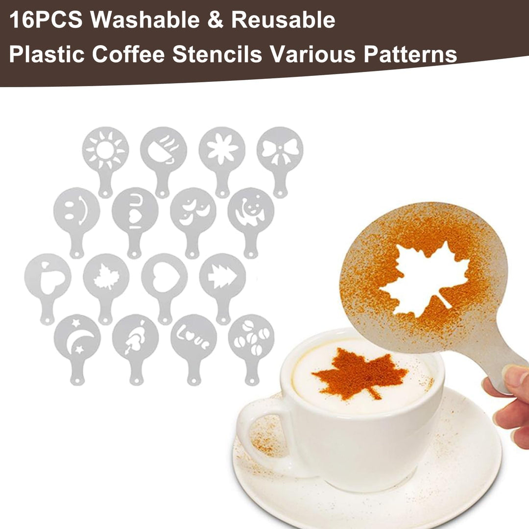 WIWU 51mm Barista Zubehör für Espresso Maschine, 22PCS Kaffee Tamper Set Inkl. 51mm 316 Tamper und A