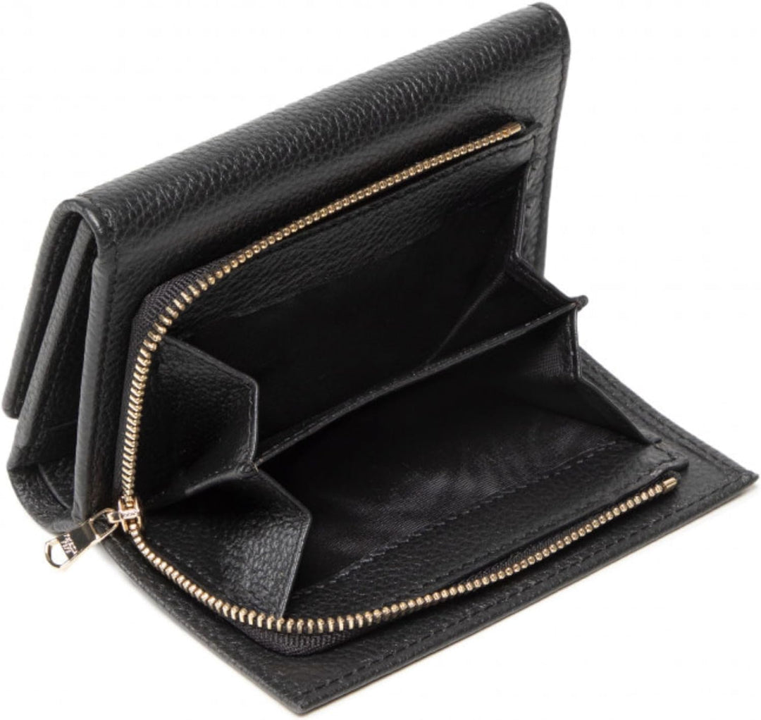 Geldbörse Patrizia Pfeffer Schwarz Geldbörse Damen 13 x 10 x 3 cm, Schwarz , Einheitsgrösse