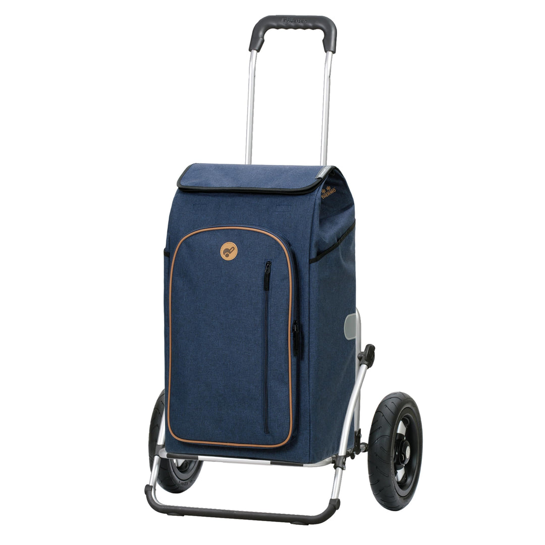 Andersen Einkaufstrolley - klappbar - 61 Liter - mit Kühlfach - Aufhängung für Einkaufswagen - belas