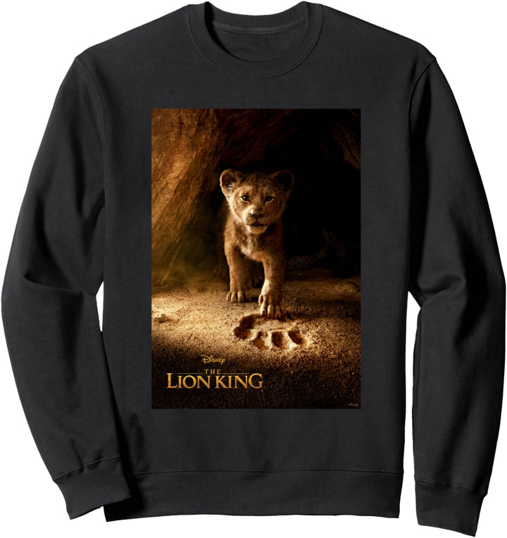 Disney The Lion King Simba Paw Live Action Movie Poster C4 Sweatshirt