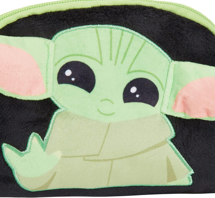Mandalorian Kulturbeutel The Child Make Up Tasche Grogu Kosmetiktasche Star Wars Federmäppchen, mult