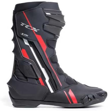 TCX Herren S-tr1Herren-Motorradstiefel, Sportlich und Zertifiziert, Motorradstiefel mit Mikrofaser-O