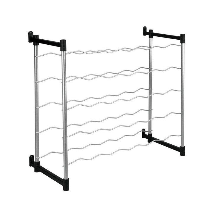 Metaltex 383730099 Flaschenregal für 30 Flaschen 58 x 26 x 53 cm Barolo, Für 30 Flaschen